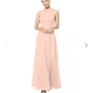 Levkoff Style 7116 Bridesmaid Dress Petal Pink